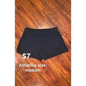 Black Athleta Athletic Shorts